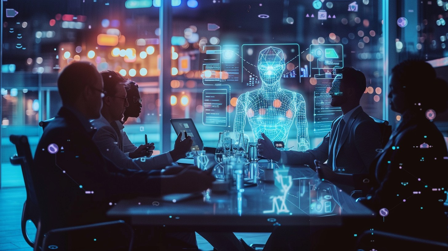 StockCake-Futuristic Business Meeting_1725642183 Business Intelligence